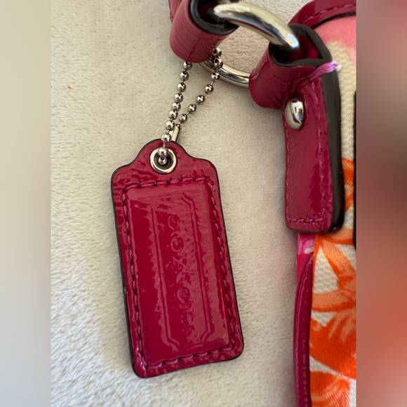 Vintage Coach Horse Carriage Logo Crossbody Messenger Swing Shoulder Purse - Picture 11 of 16